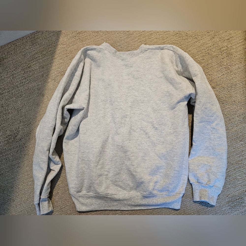 The Bar Light Gray Crewneck Sweater - Picture 5 of 9